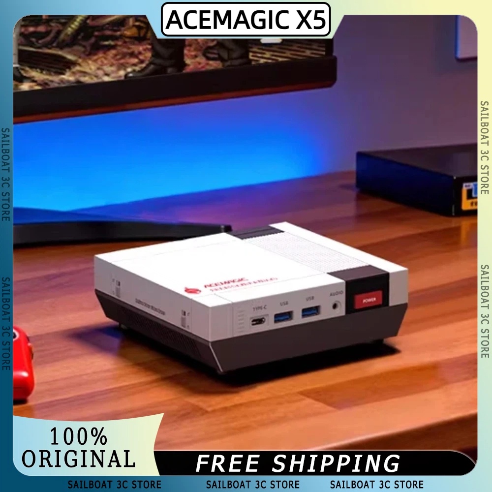 Retro Gaming Mini Pc - ACEMAGIC X5 レトロミニPC AMD Ryzen AI