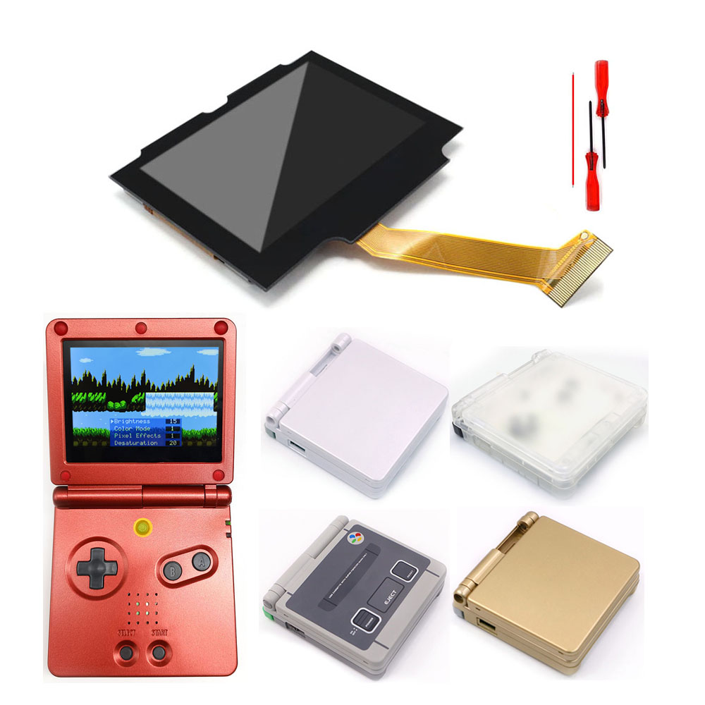 Game Boy Cartridge Holder - HISPEEDIDO プレラミネート加工済み IPS LCD GBA SP