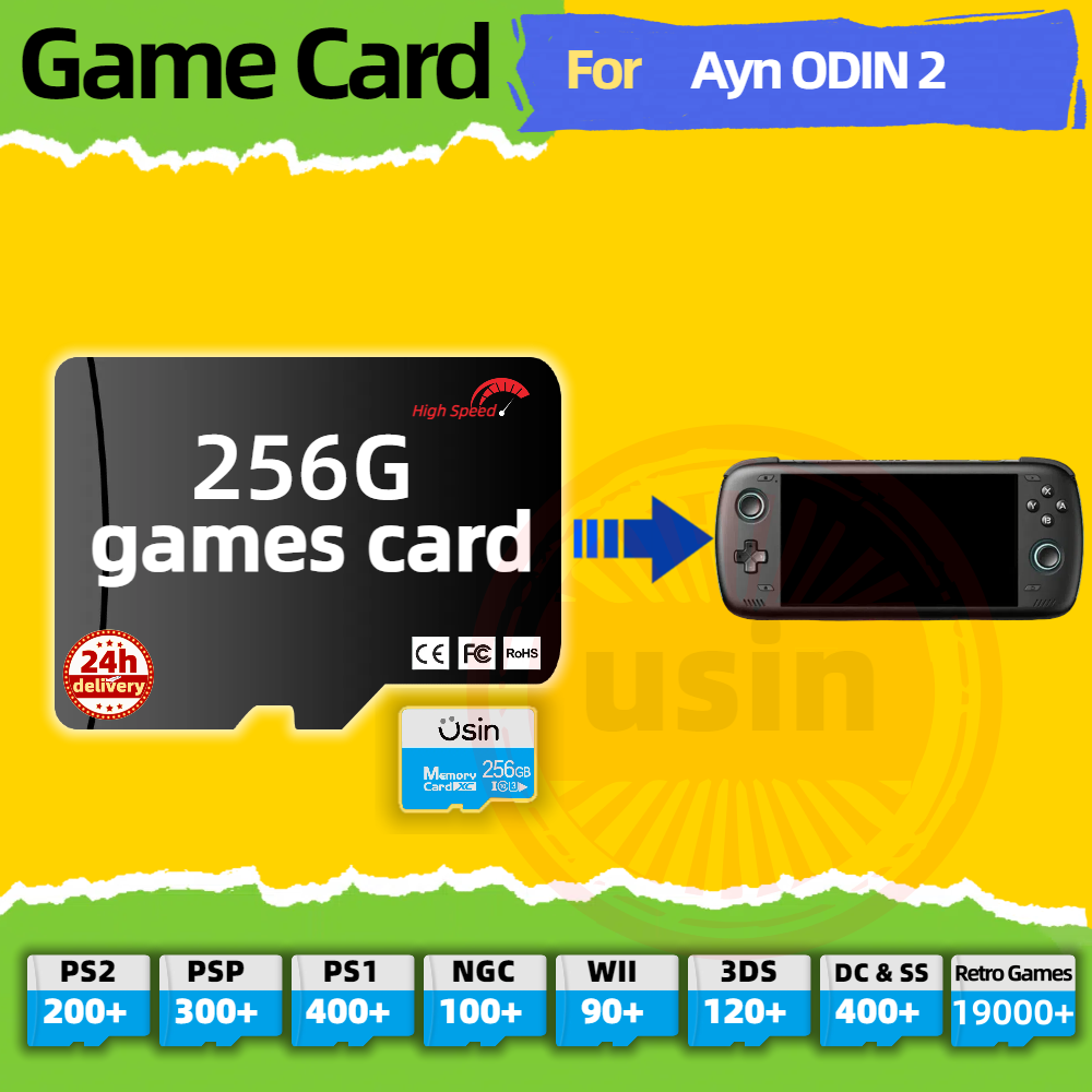 Retro Gaming Download - ゲームカードは Ayn Odin 2 Odin2 Portal