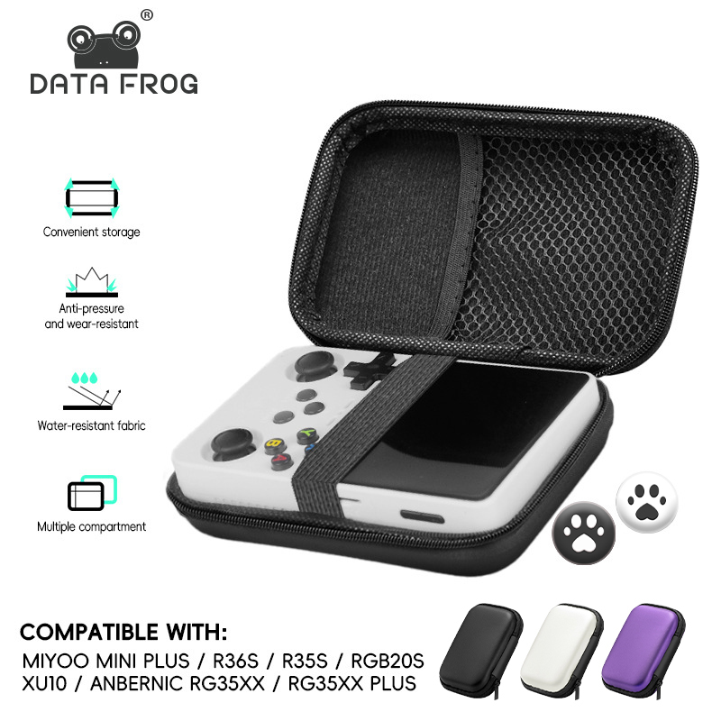 データカエル R36S ケースレトロビデオゲームバッグ EV - Retro Gaming Download のレビューと価格