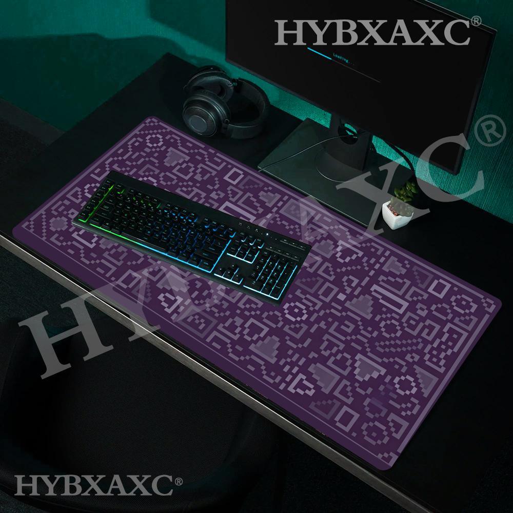 HYBXAXC パープルピクセル幾何学模様マウスパッド大型ゲ - Retro Gaming Laptop のレビューと価格