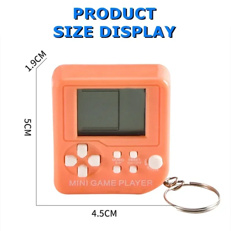 子供のためのポータブルコンソール,クラシックなポケットキーホ - Retro Gaming Kc のレビューと価格