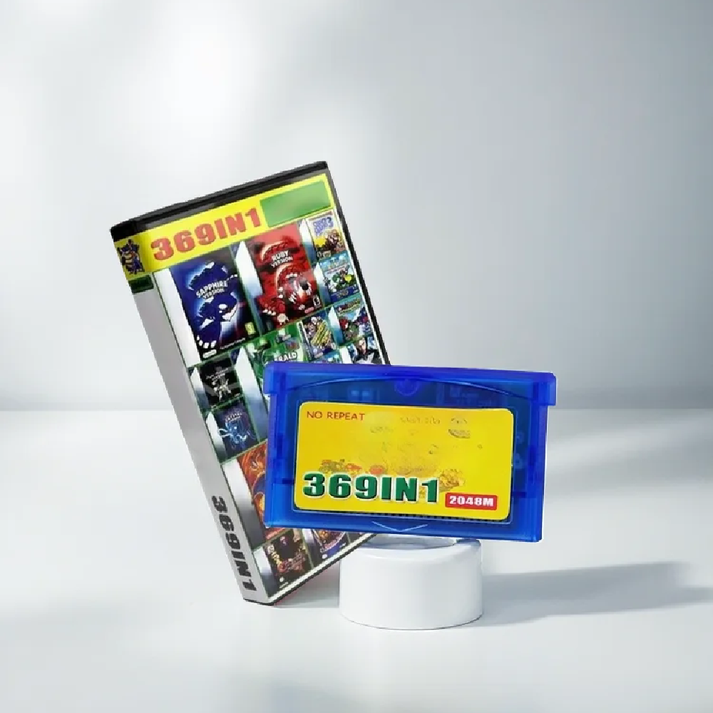 369 in 1 GBA ゲームカートリッジ 32 ビット  - Retro Gaming Download のレビューと価格