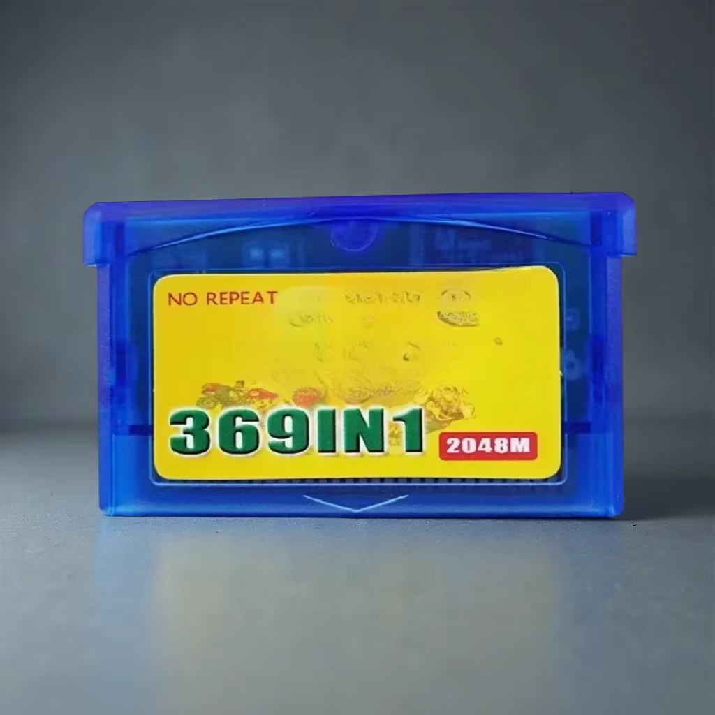 369 in 1 GBA ゲームカートリッジ 32 ビット  - Retro Gaming Download のレビューと価格