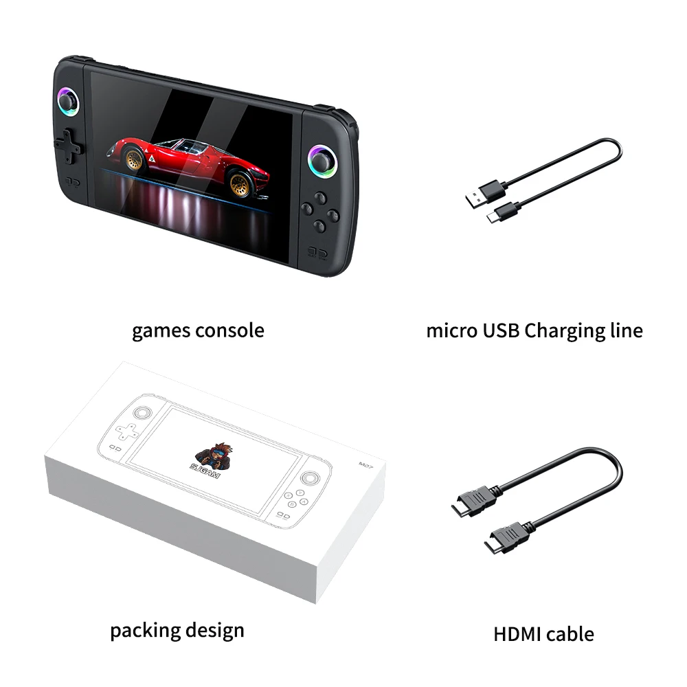 128GB M27携帯型ゲームプレーヤー ポータブルレトロゲ - Retro Gaming Download のレビューと価格
