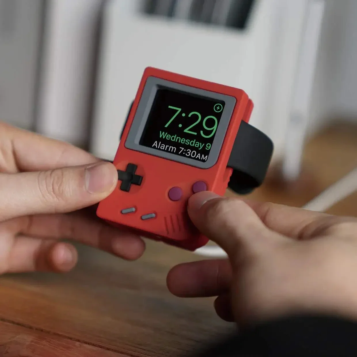 シリコン製iWatch充電スタンドホルダー Apple Wa - Retro Gaming Machine のレビューと価格