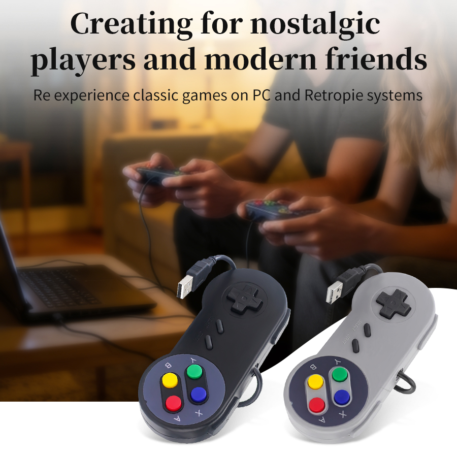 USBゲームパッド ゲーミングジョイスティック レトロゲーム - Retro Gaming Usb のレビューと価格