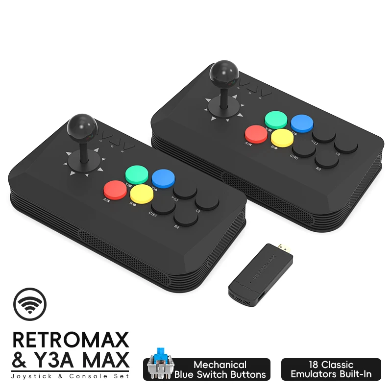 ワイヤレス Y3A Max アーケードスティック ファイトジ - Retro Gaming Download のレビューと価格