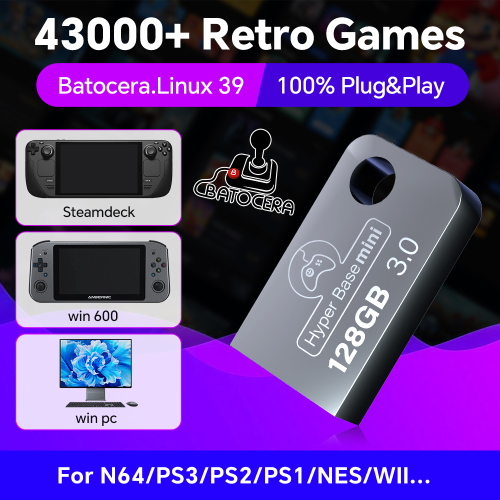Batocera-Windows 43000用のUSBフラッ - Retro Gaming Usb のレビューと価格