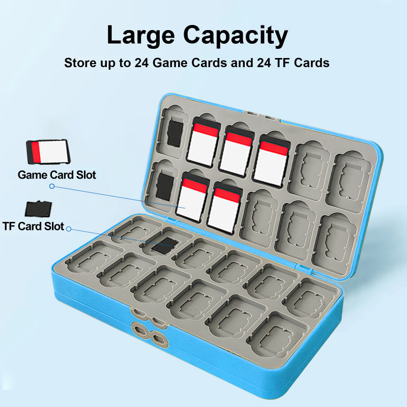 Switch1/2 Lite/OLED用のゲームカード収納ボ - Game Boy Cartridge Holder のレビューと価格